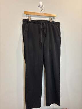 The Power Behind Black Drawstring Lounge Sweatpants Size L